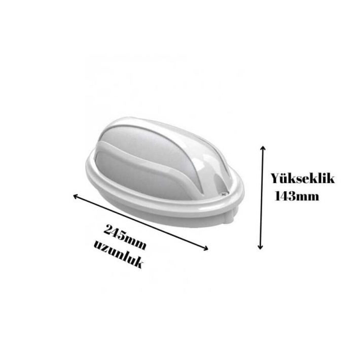 Işıldar Orkide Kafesli Beyaz Armatür